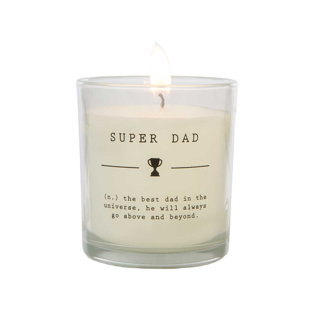 Dictionary Super Dad Candle image number null